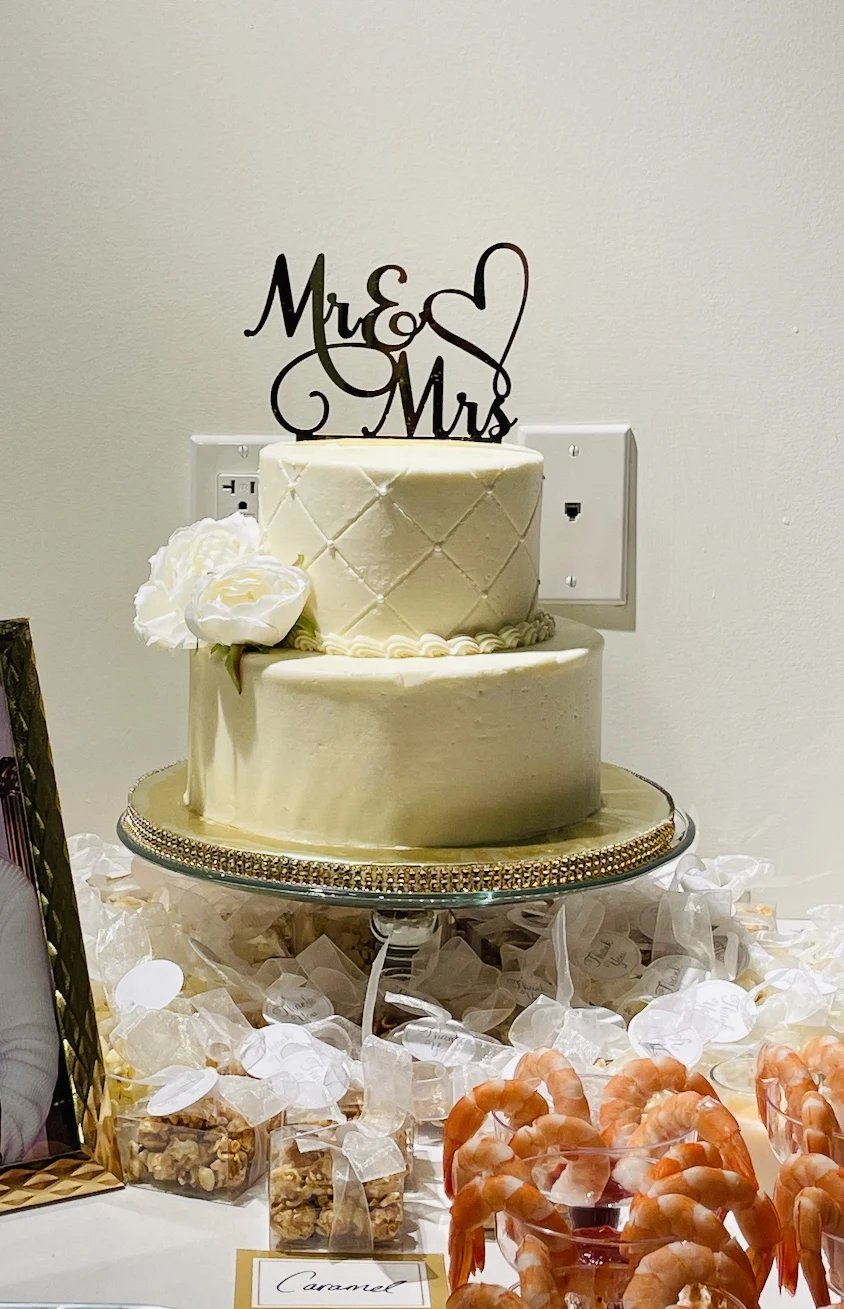 Mr And Mrs Cake Top…