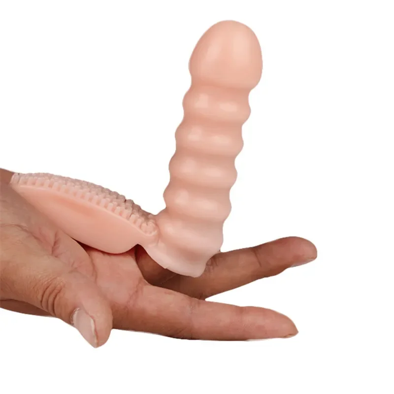 GUUOAT Sex Finger Vibrators Passionate Manual Latex Fingertips With G-Point Touch Toys Sexual Products Exclusively for Women New