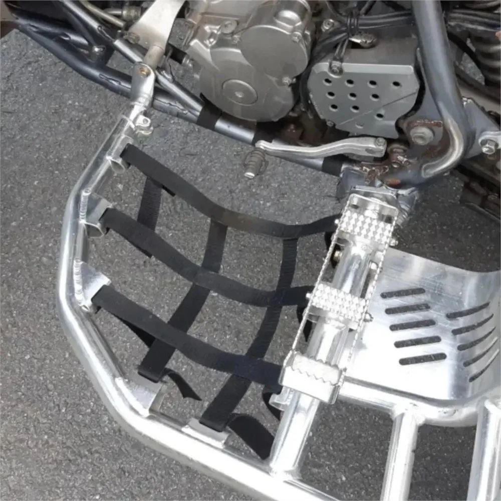 

For Arctic Cat DVX400 For Honda TRX 400 TRX400 X EX R ER Nerf Bar Nets Waterproof Nylon ATV Toolkit For Kawasaki KFX400 KFX400R