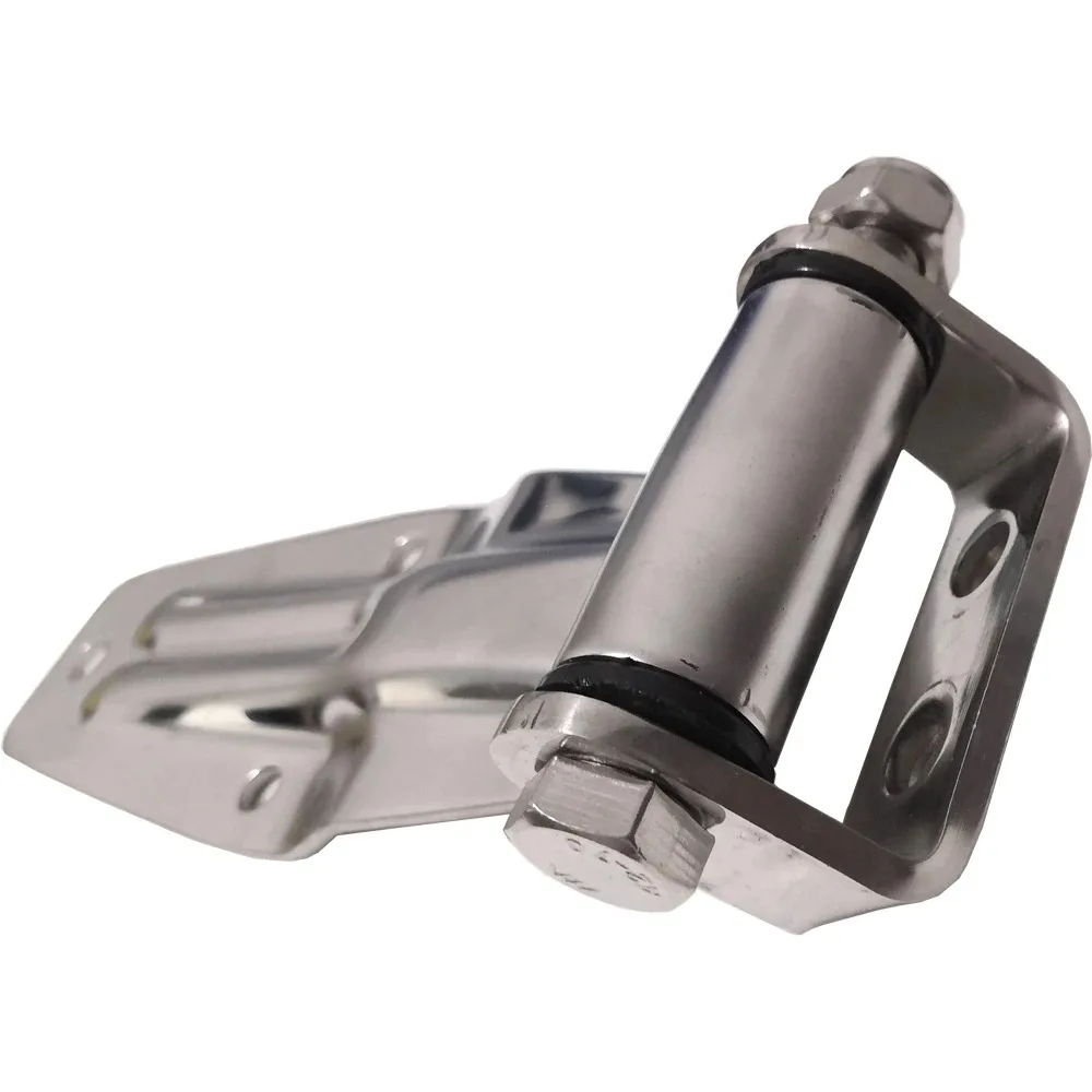 두꺼운 중형 힌지 - 트럭 후면 도어용 대형 힌지, 컨테이너 및 트럭용 아연 도금 힌지, 범용 액세서리