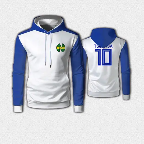 Imagen 2 del producto Sudadera con capucha de Anime Nankatsu Captain Tsubasa, jersey informal cómodo de otoño, sudadera de gran tamaño imprescindible para fanáticos de hombres y mujeres