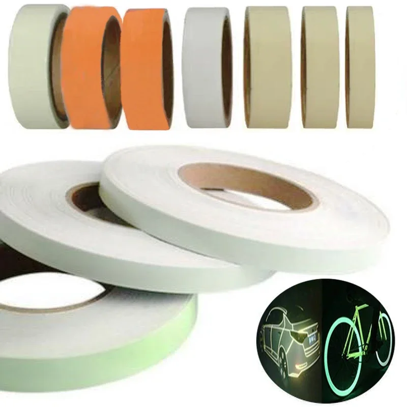 Luminous Tape Luminous Tape Green Warning Ground Light Storage Stair Anti-Slip Sticker Reflective Fluorescent Tape