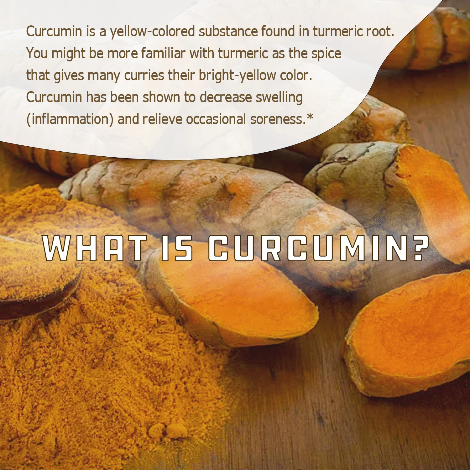 Curcumin Turmeric - Supports Joint and Bone Health, Pain Relief, Non-GMO