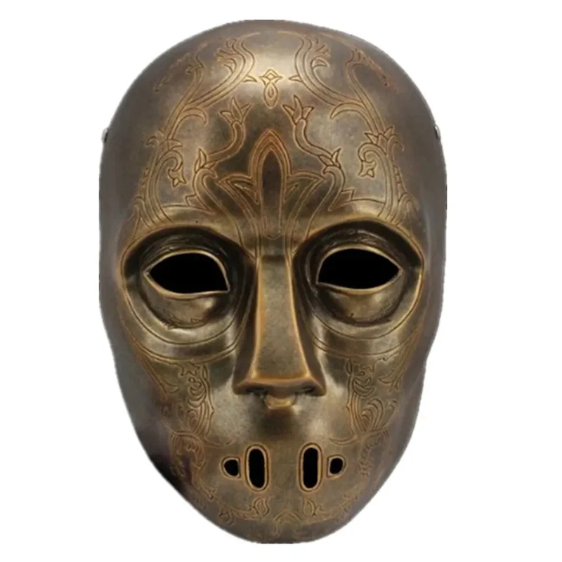 قناع هاري الموت الجديد لعام 2025 للبالغين، قناع لوسيو مالفوي، مخيف، دعامة حفلات الهالوين ★ ★ ★ حه #3