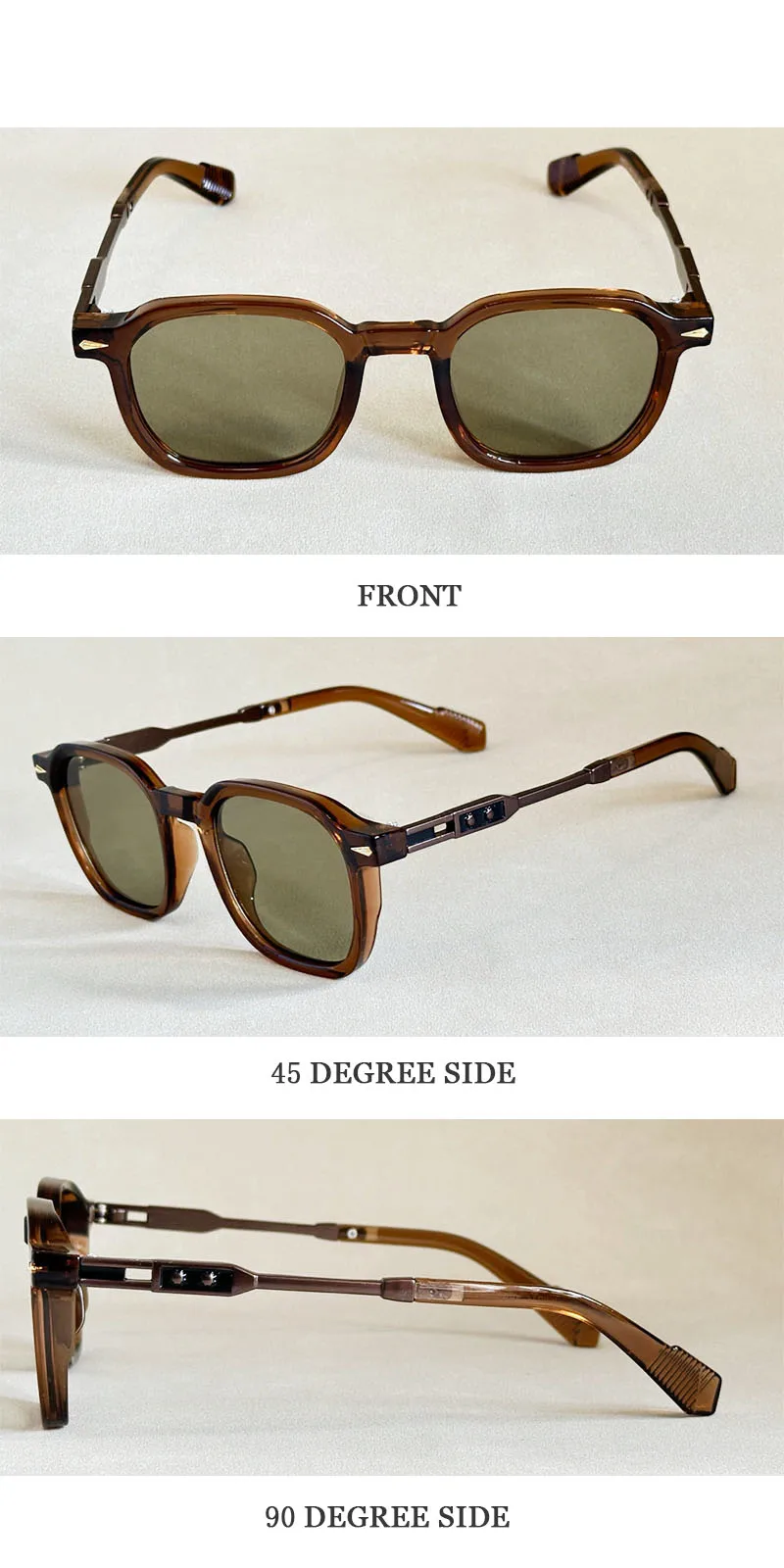 2025, Sonnenbrille Männer Vintage Sonnenbrille Frauen Retro Mode Gläser Urlaub Luxe Femme Lunette Soleil Femme Gafas De Sol Hombre – Detail 20