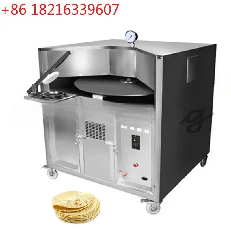 YAO Commercial rotating flat naan bake making electric gas tandoor lebanese chapati arabic roti pita bread oven other snack mach