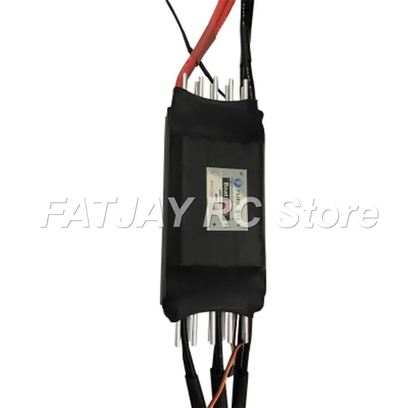 800A 22S 92.4V Ultra-large Power Brushless Water Cooling ESC FATJAY FLIER Electronic Speed Controller for RC Boat Unmanned Boat