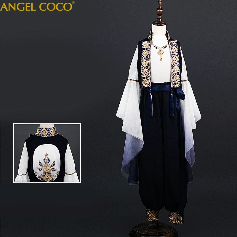 

Formal Baby Boy Clothing Wedding Suit Kids Prom Party Tuxedo Blazer Arabian Prince Costume Young Children Clothes For Teenagers