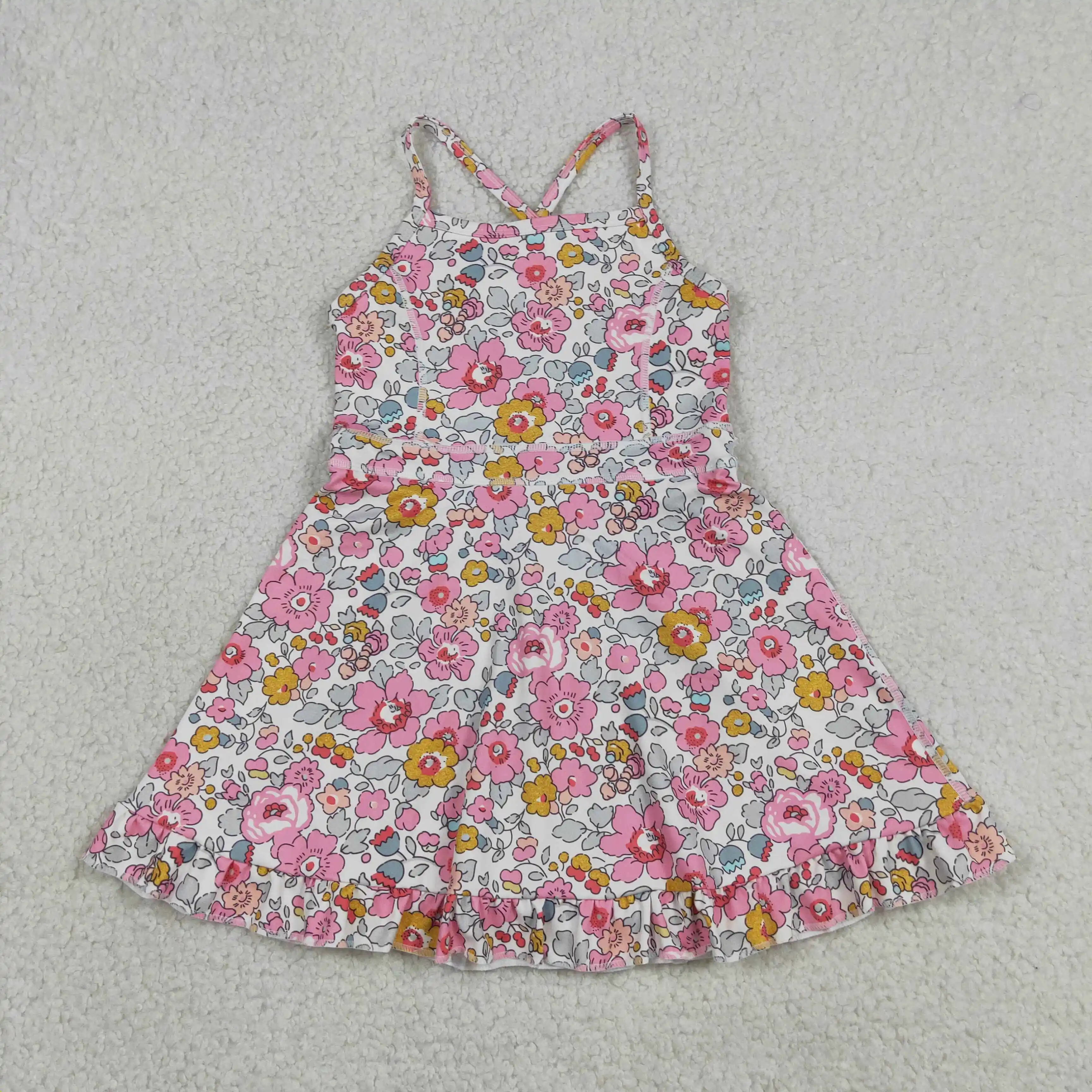 ベビーガール用卸売アクティブフラワー柄服、幼児キッズ用ノース - Baby Yoga Clothing のレビューと価格