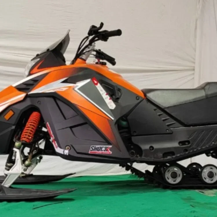 Wholesale 2025 Cross-Border Export Double Single Snowmobile Sled Car Ski Resort Motorcycle 200cc Mountain Trail 4 Stroke 150cc