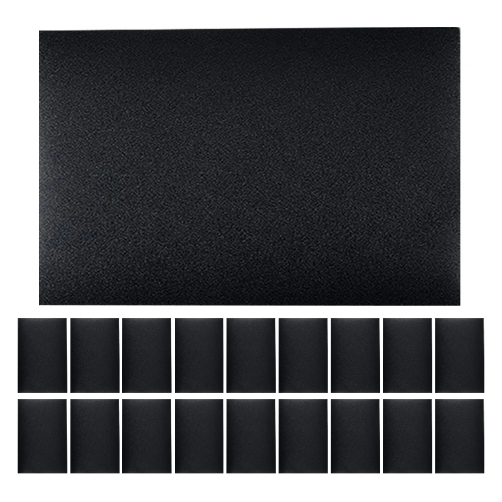 

50 Pcs Chalkboard Labels for Storage Bins Blackboard Sticker Jars Dry Erase Paper