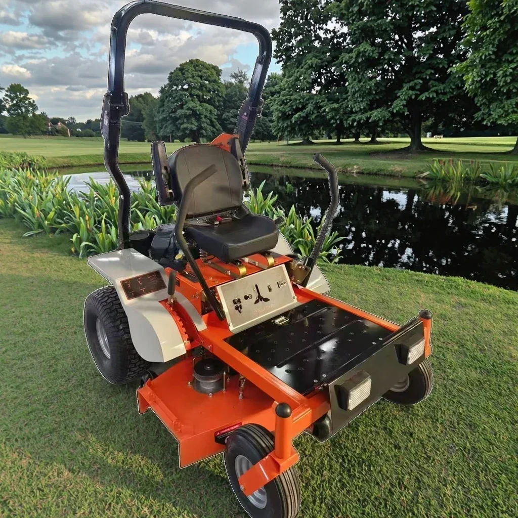 Китай 48-дюймовая газонокосилка с нулевым обратным ходом и двигателем, сверхмощный газонокосилка для продажи