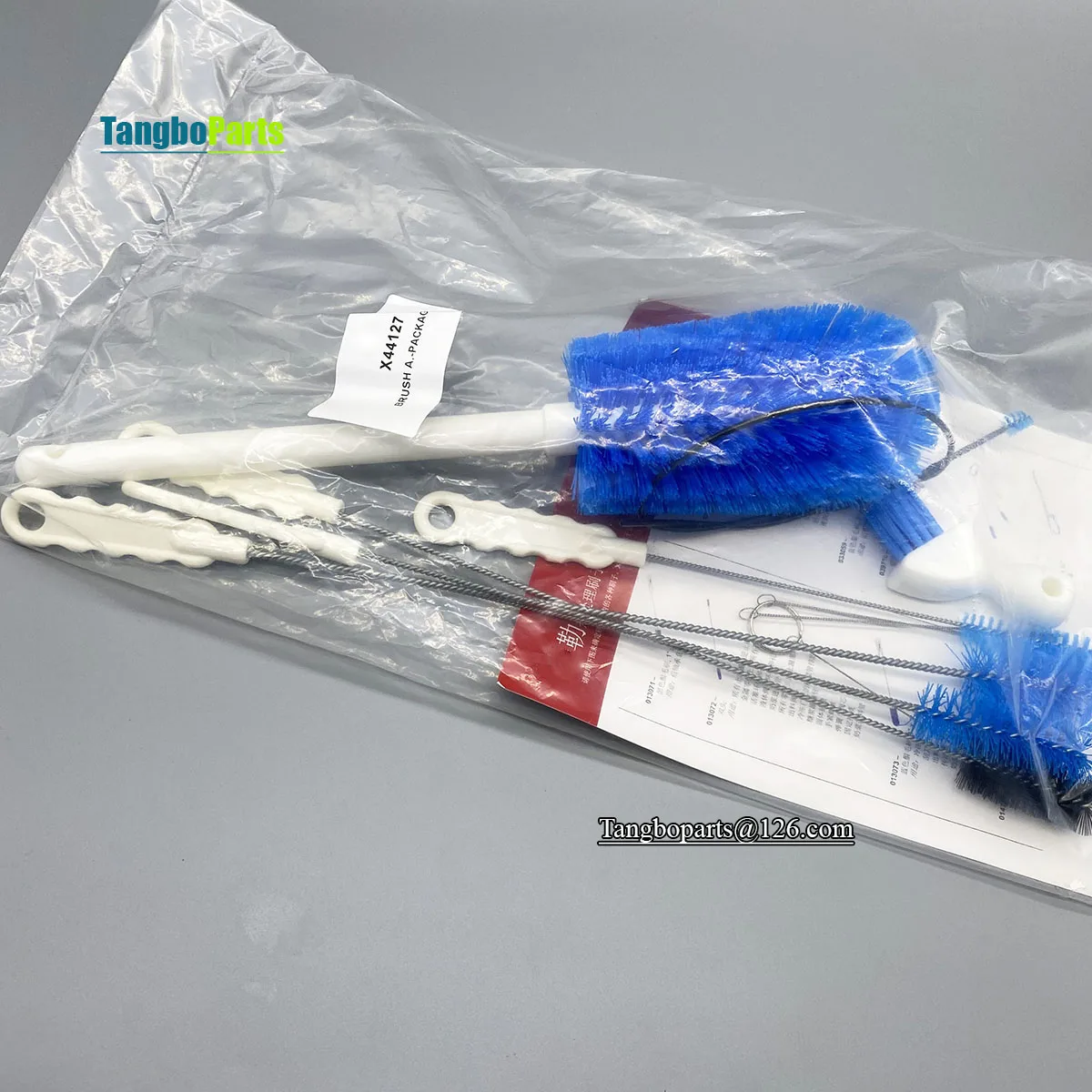 

X44127 Heat Treatment Brush Kit Bag For Taylor C708 C716 8452 8756 Ice Cream Machine Replacement