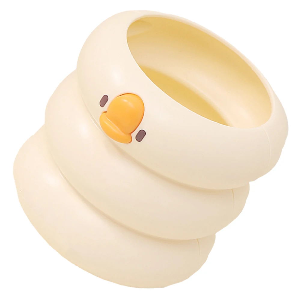 

Cute Office Accessories Stationery Pen Holder Pencil Storage Box Cup Organizer For Desk Plastic Cartoon Container Large Capacity