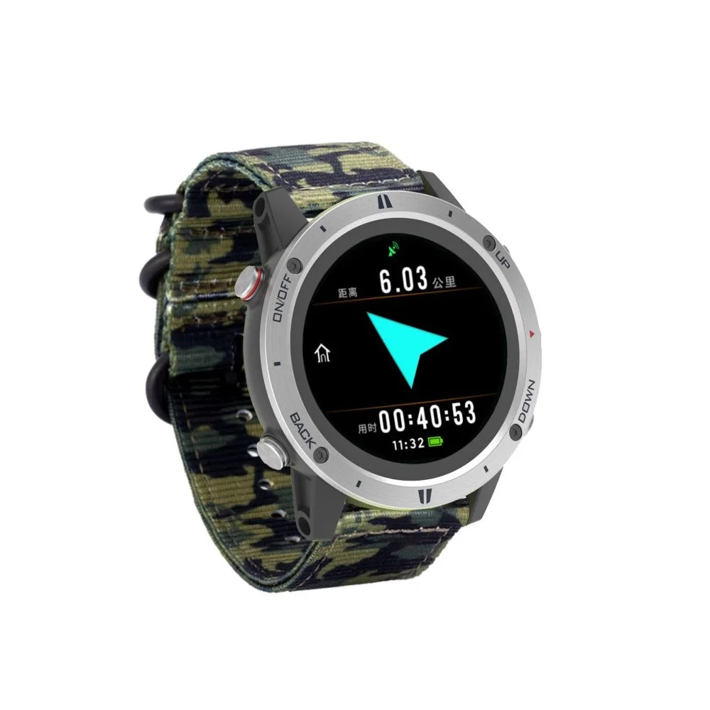 SUNROAD-G5 BLE5.0 Chamada GPS de Campo da Guarda Nacional, COMPASS Glonass, BEIDOU, Triathlon, 1,28 \