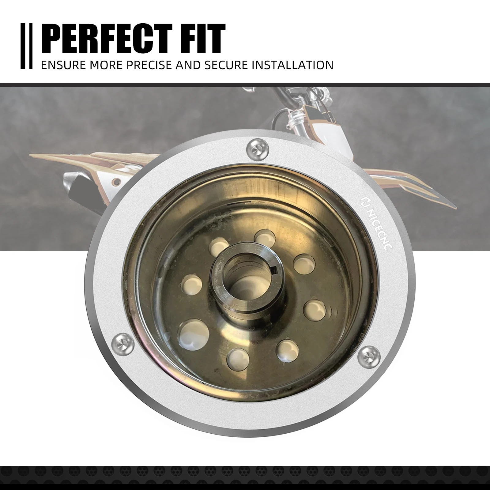 

NICECNC For KTM SX 300 XC 250 XC 300 2024 SX 250 2023-2024 Motorcycle 9 oz Flywheel Weight For Husqvarna TC 250 TX 300 2023-2024