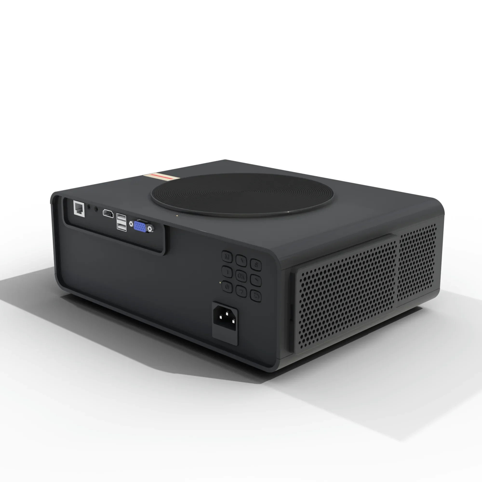 2025 Meeting 3+64G Super High Lumens Android 12 System 1080p 4K LED LCD Full HD Home Theater Projector Cinema Projector