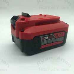 V20 20V Lithium Battery: Replacement for Craftsman 20V Battery CMCB204 CMCB202 CMCB201 Cordless Drill Tools - 5Ah 20 Volt Max Ba