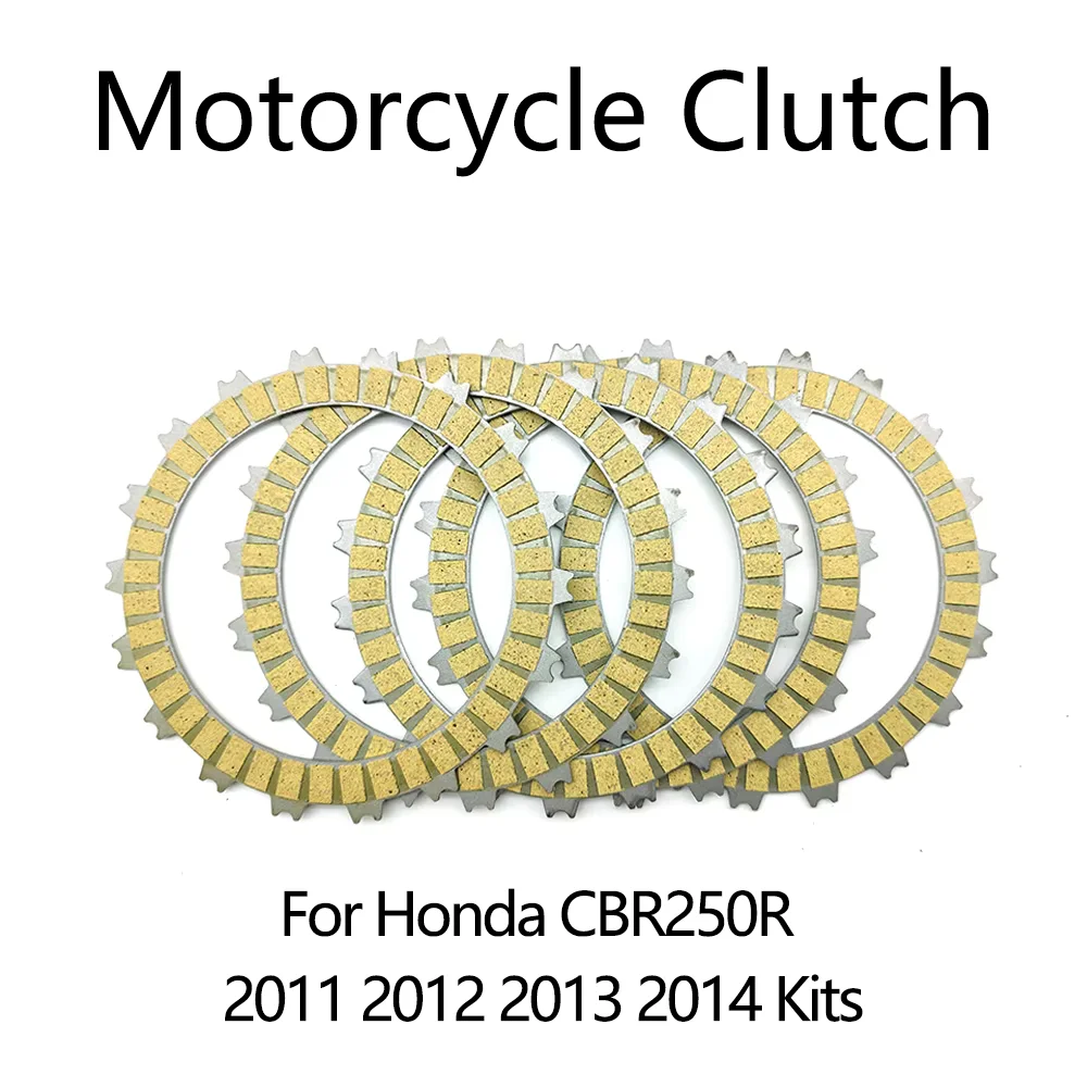 

For Honda CBR250R CBR 250R CBR250 R 2011 2012 2013 2014 Motorcycle Engine Accessories Clutch Friction Plate Disc Kits
