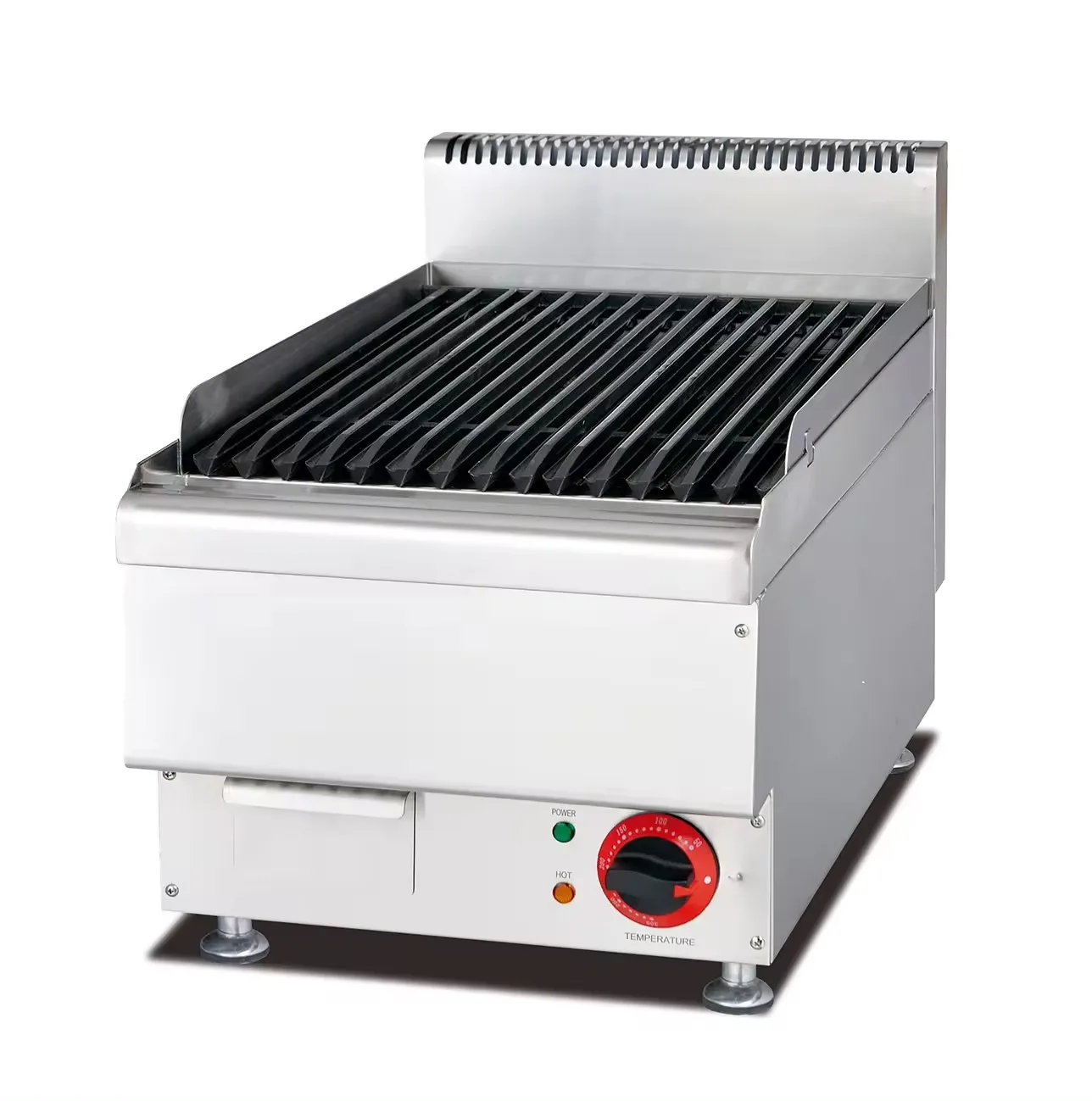 

Restaurant Kitchen Commercial BBQ Lpg Gas Flat Burger Griddle Machine Contact Grill Sandwich Panini Maker