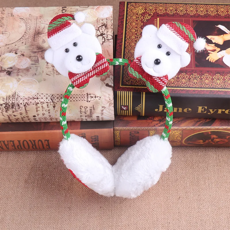 Christmas New Winter Cold Insulation High Quality Earmuffs Adult Children Warm Decoration Party Dress