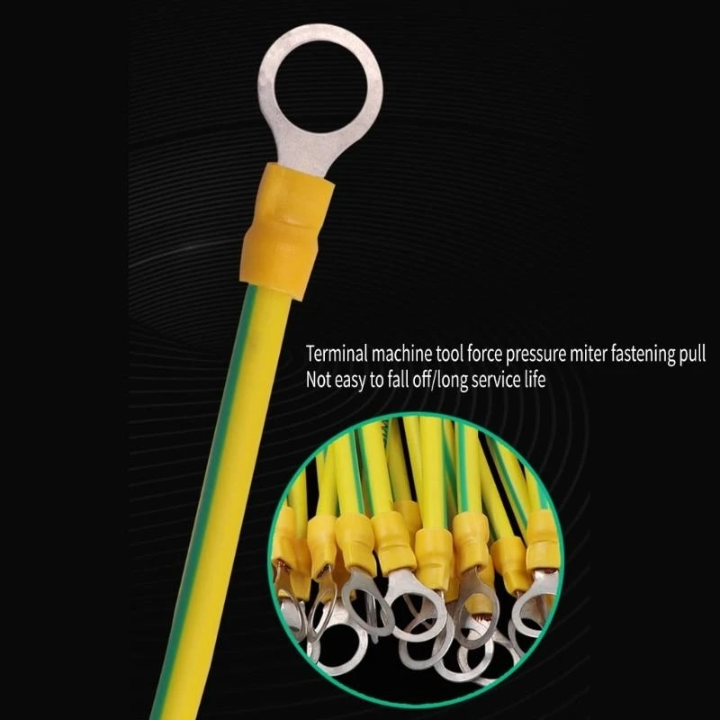 Terminales Cable Tierra Solar BVR Amarillo Verde - usage example