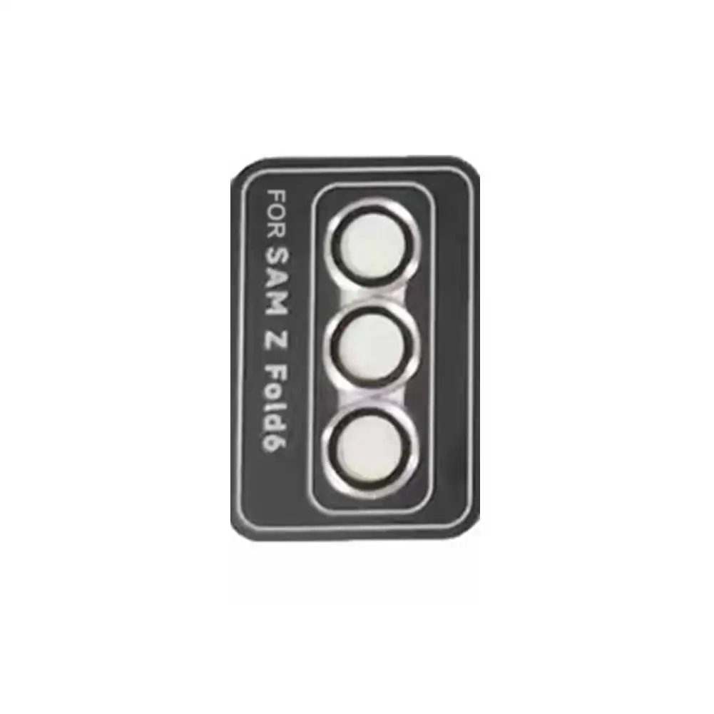 Metal Camera Tempered Glass Lens Screen Protector for Samsung z fold 6/flip 6 HD Glass Camera Lens Protector Cap R4D7