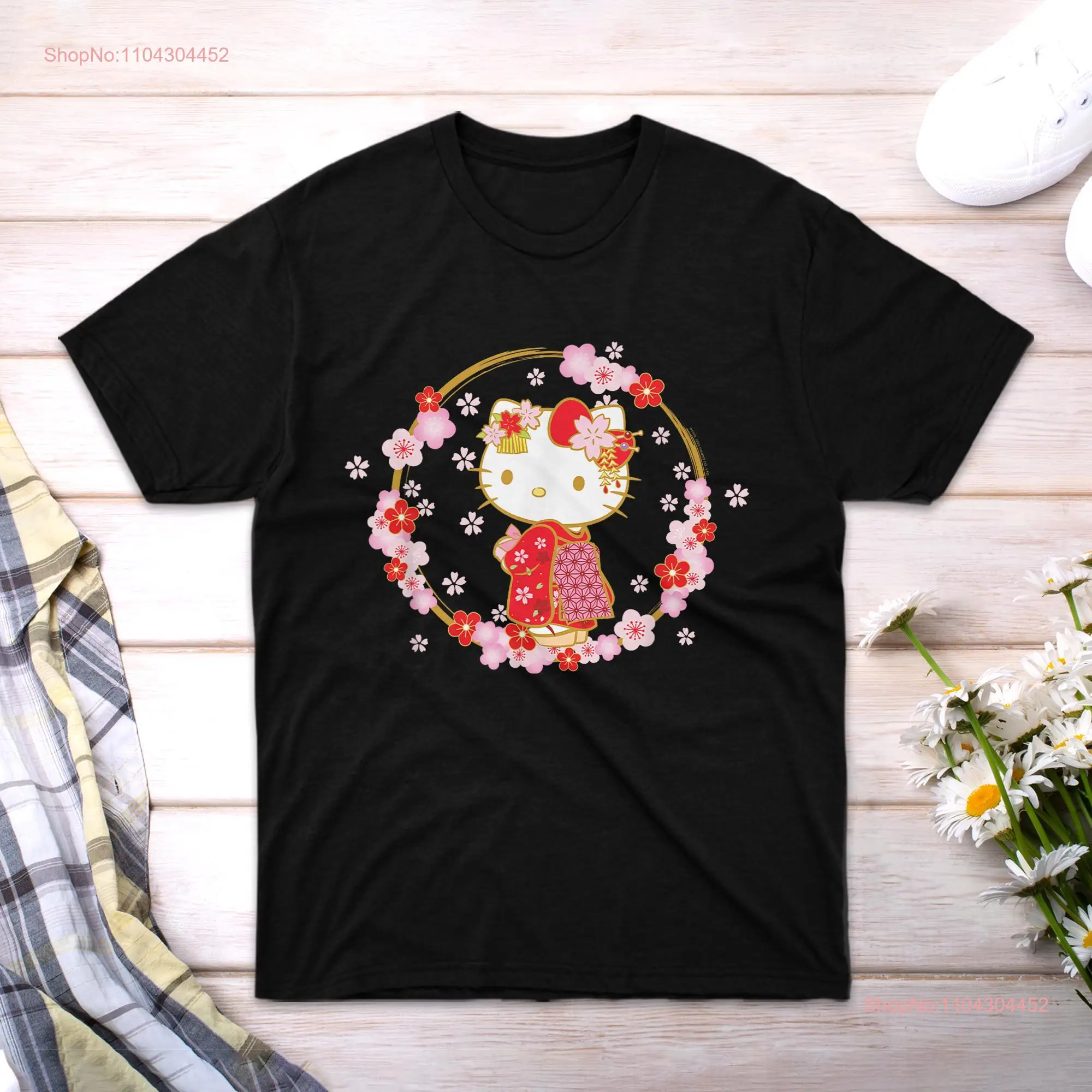 T Shirt Sakura Spring for Men Novelty Short Event Women Sleeve Friend long or short sleeves