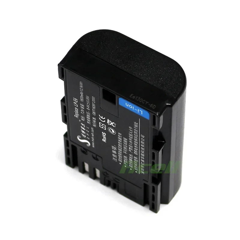 Baterai LP-E6 untuk kamera Canon EOS R7 R6 R5C R5 Ra R R6 Mark II 6D 7D Mark II 5D Mark IV XC10 XC15 pengganti LP-E6NH