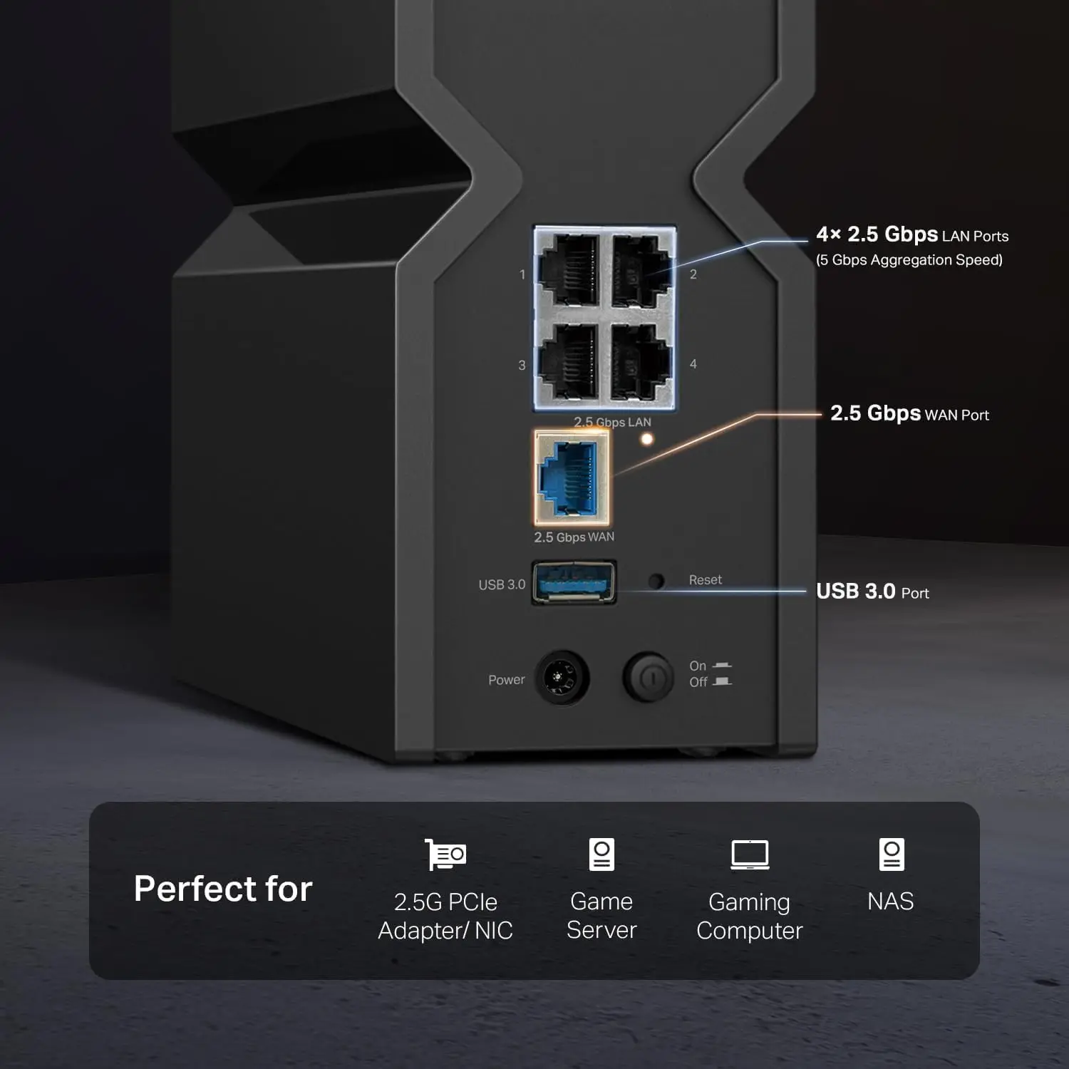 

BE9300 WiFi 7 Router - 6-Stream, Full 2.5G Ports with 6 Internal Antennas, Covers Up to 2,000 Sq Ft, Add Easy-Mesh Device