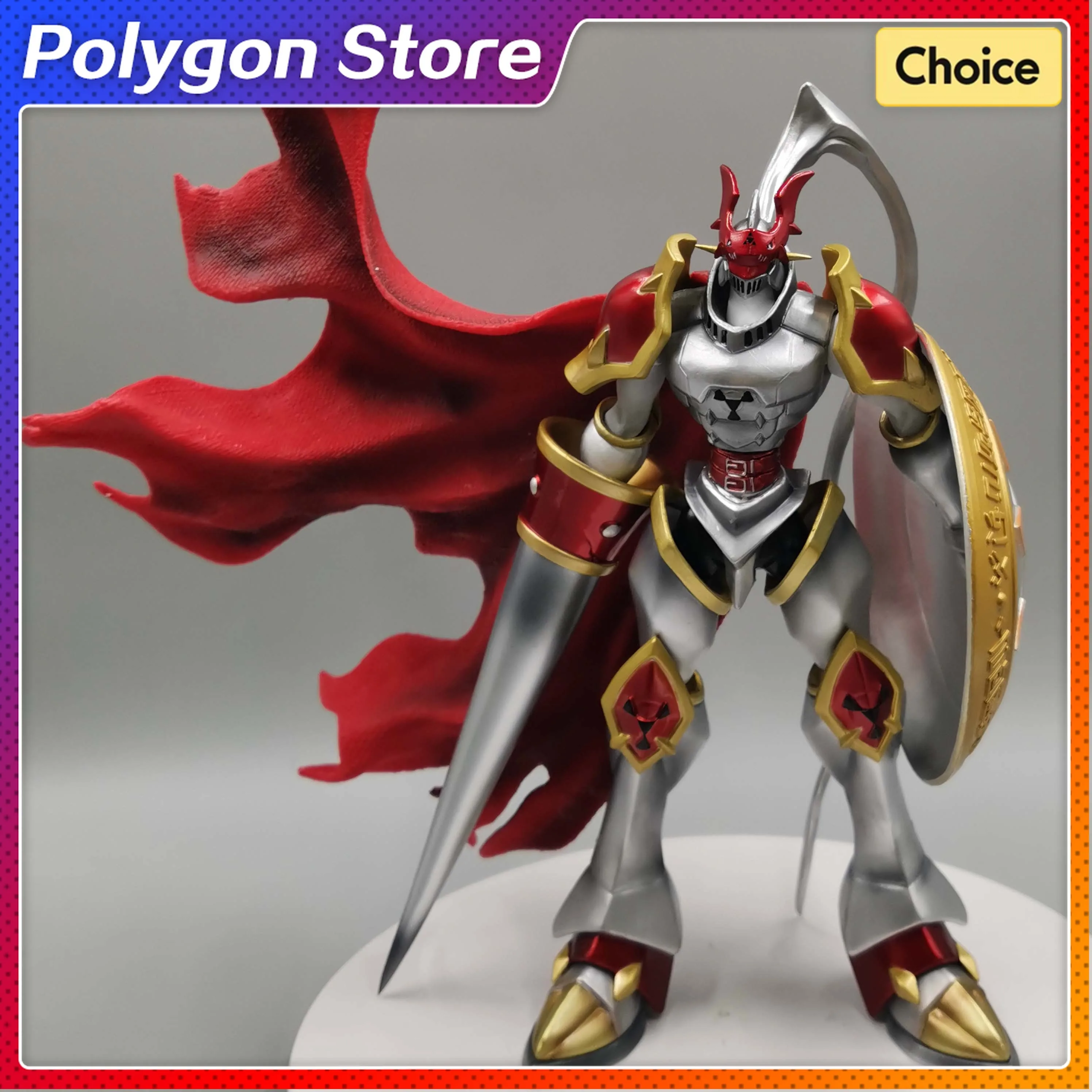 

В наличии Dukemon X-evolution Digimeon Adventure Рисунок Gallantmon Knight Коллекция аниме Модель Настольные украшения Коллекция игрушек