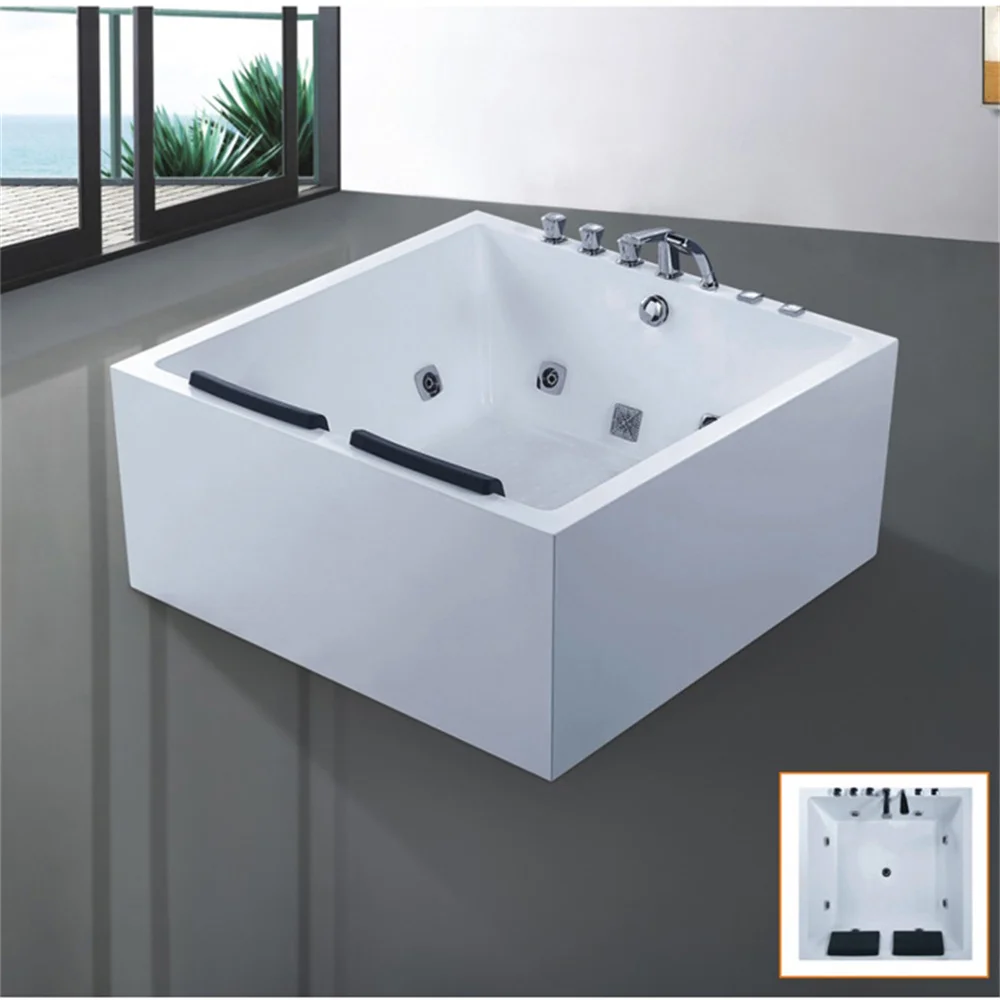 OEM Home Party Hot Tub Project Hot Sale Outdoor Spa Whirlpool Thermostatic Swimming Pool Acrylic Massage Bathtub