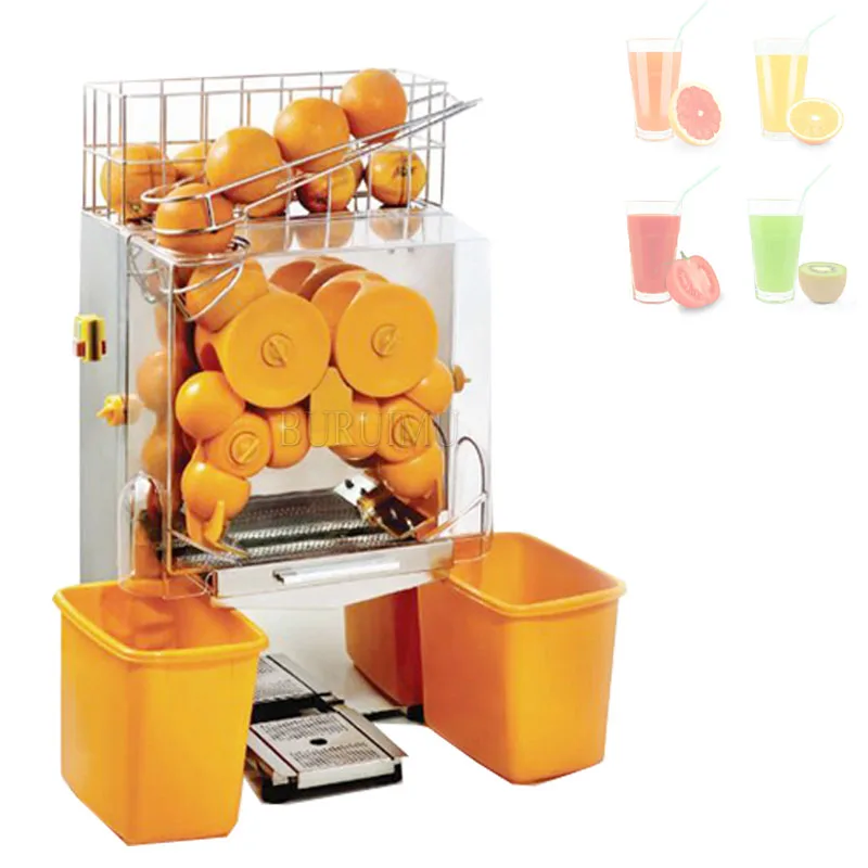 

Electric 220/110v Stainless Steel Housing Material And Ce Certification Orange Fruit Juicer Freshly Squeezed Vending Machine