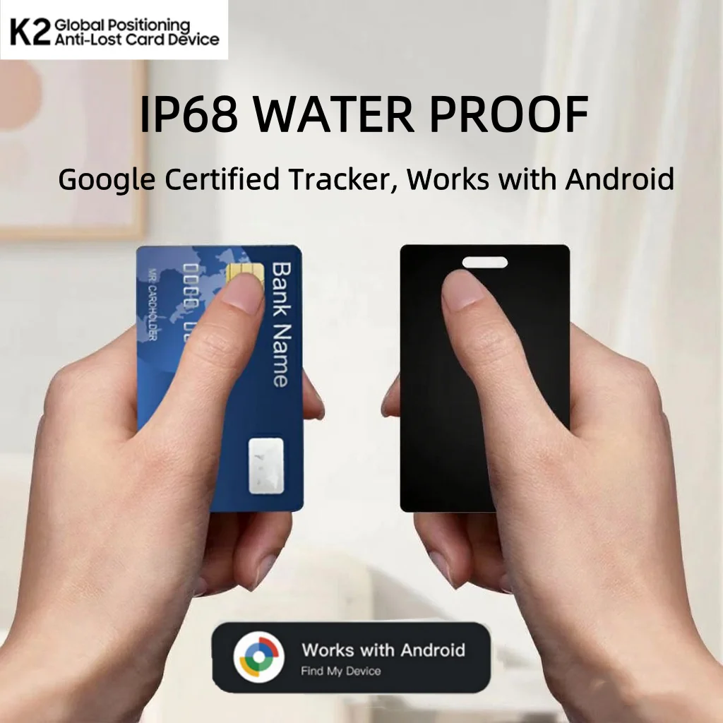 

Кошелек-трекер, перезаряжаемый тонкий искатель, работает с Google, подходит для Ios Android, локатор предметов для багажных меток, паспортов