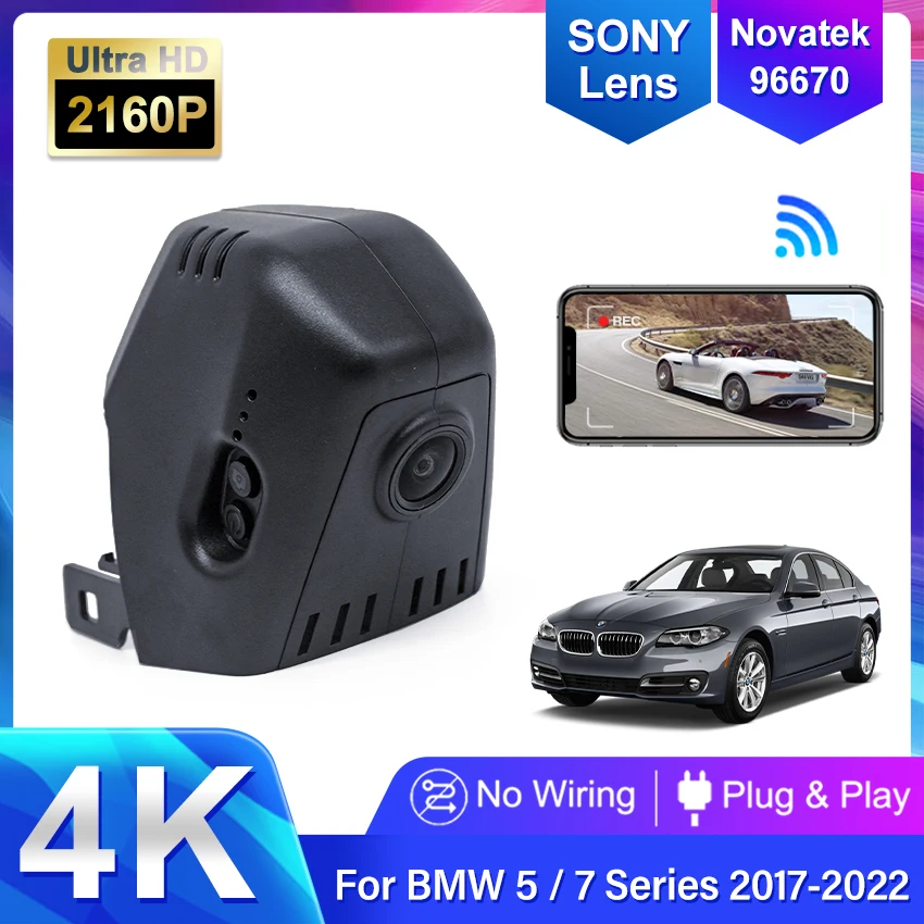 Dash Cam Camera For BMW G30 G31 G38 5 series 530i 540i 520i 520d 530d 540d 2017 - 2021 2022 Car DVR for BMW G11 G12 G32 M5 F90