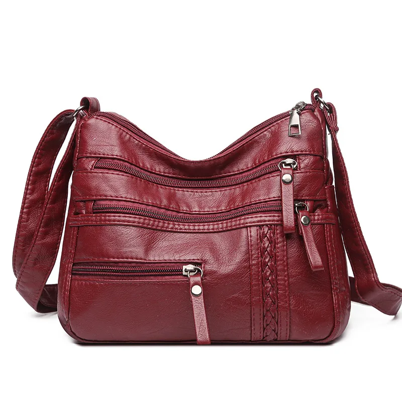 New Style Fashionable Casual Single-shoulder Bag, Multi-functional Waterproof Crossbody Bag, Multi-layer Large-capacity Handbag