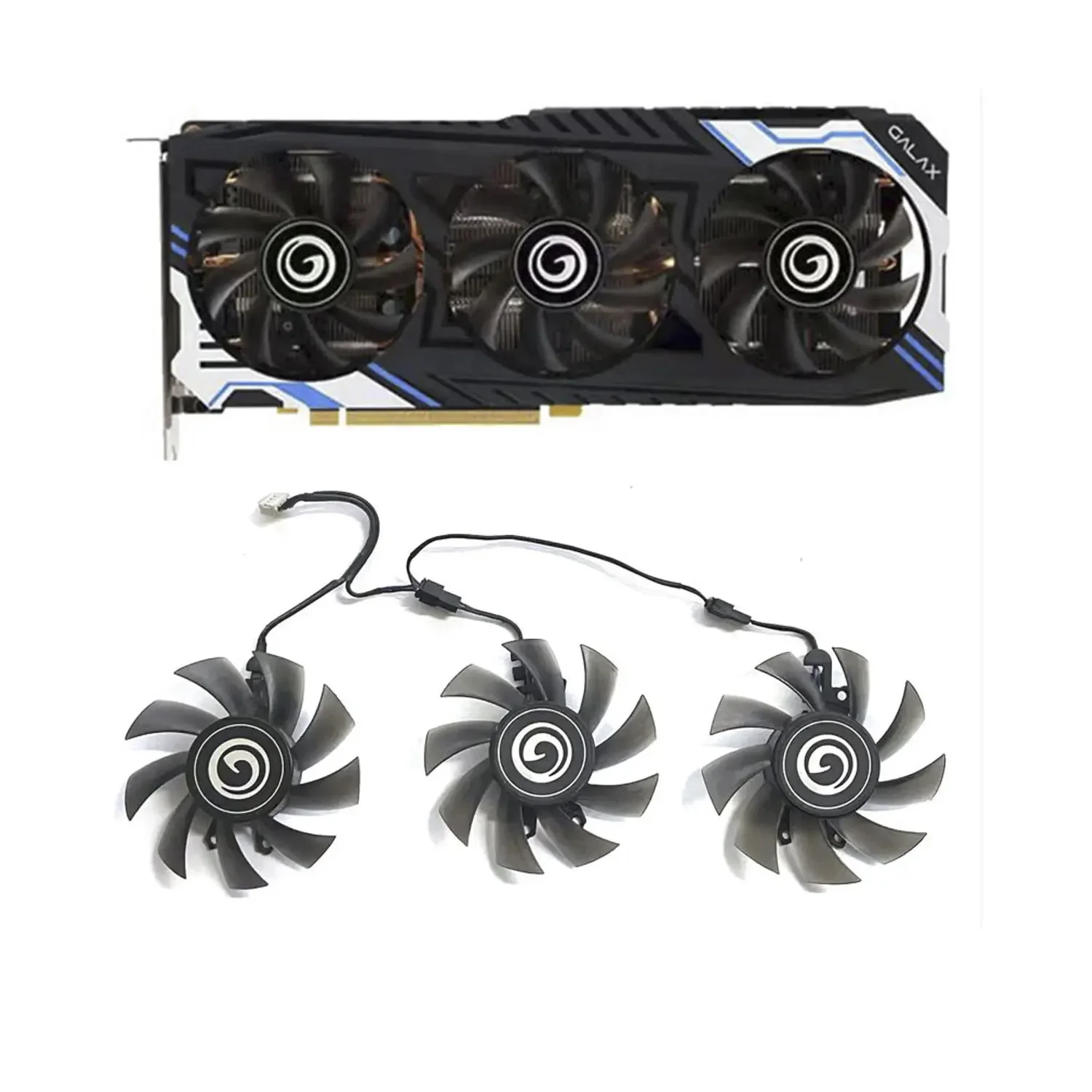 New GPU fan 75MM 4pin FY08015M12LPA GALAXY GeForce RTX2060 universal MAX OC graphics card