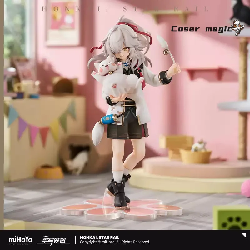 

Серия Little Dot Cat Jingyuan, модель орнамента Mihoyo Honkai Star Rail Jing Yuan, косплей, аниме, игровая фигурка, модель в подарок