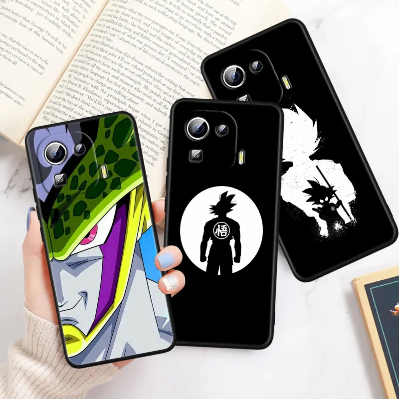 Anime Art D-Dragon Ball For Xiaomi Mi 14 13T 13 12T 12 11T 11i 11 10T 10 Pro Lite Ultra 5G Black Back Phone Case