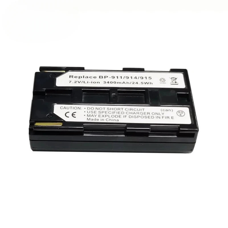 3600mAh BP-911 BP-914 BP-915 Batteria per Ca Non BP911 BP914 BP915 E1 E2 E30 ES50 ES6500V ES7000V ES8000V