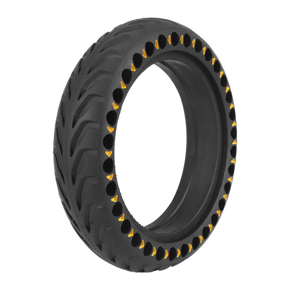 1pc Tire 8.5 Inch 8.5 * 2.0 Solid Tire Wear-resistant Rubber Tire For Xiaomi Electric Scooters 8 1/2*2 Anti-flat Tire Parts