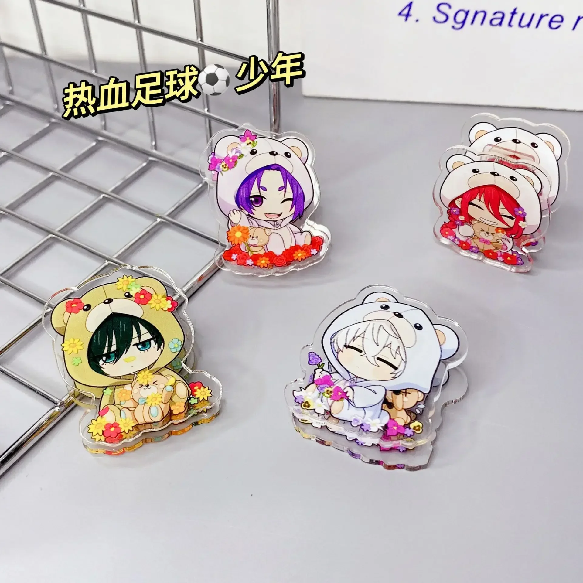 

Anime BLUE LOCK Isagi Yoichi Chigiri Hyoma Nagi Seishiro Cosplay Polypropylene Clip Cute High Appearance Level Decorate