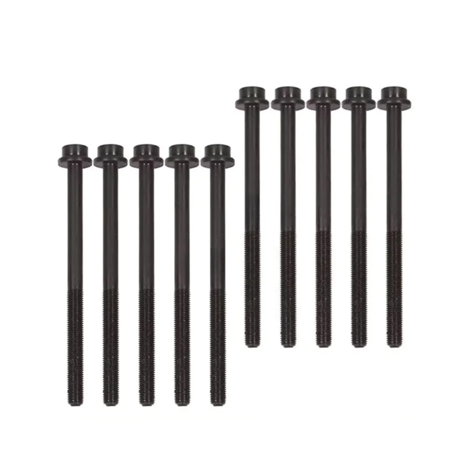 Engine Parts Cylinder Head Bolt Kit Fit 2.0 2.3 L 204PT For Ford Mazda Lincoln Mercury Jaguar Land Rover Volvo 2.0L 2.3L 2.5L