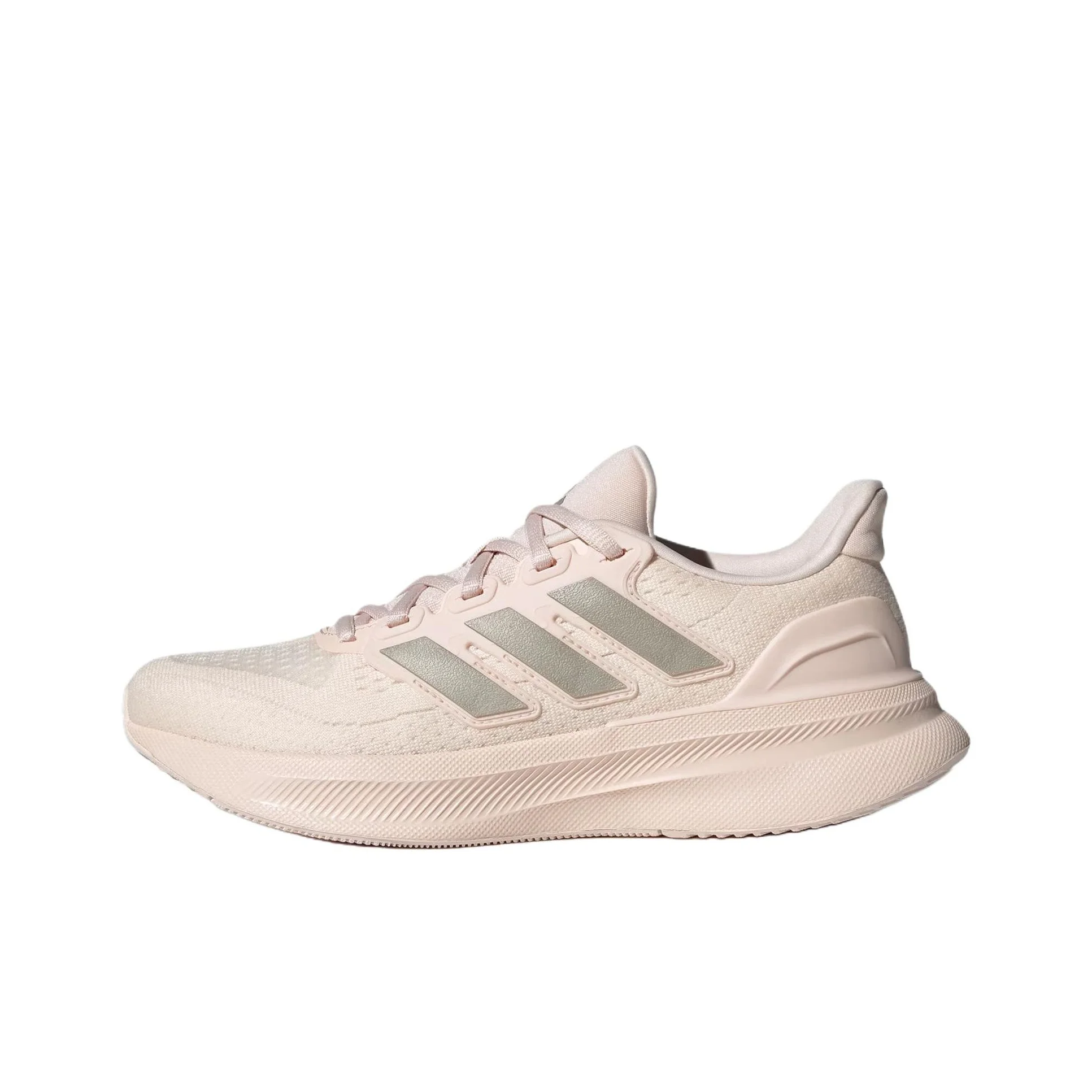 Adidas ULTRARUN 5 Running Shoes Women's Low Top Beige JR3008