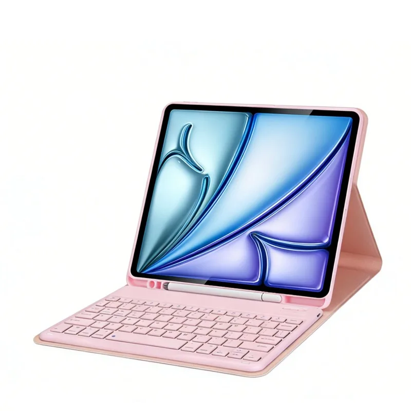 For iPad Air 11 2026 Keyboard Case Detachable Wireless Keyboard with Pencil Holder Folio Stand Cover For iPad Air M4 11 inch