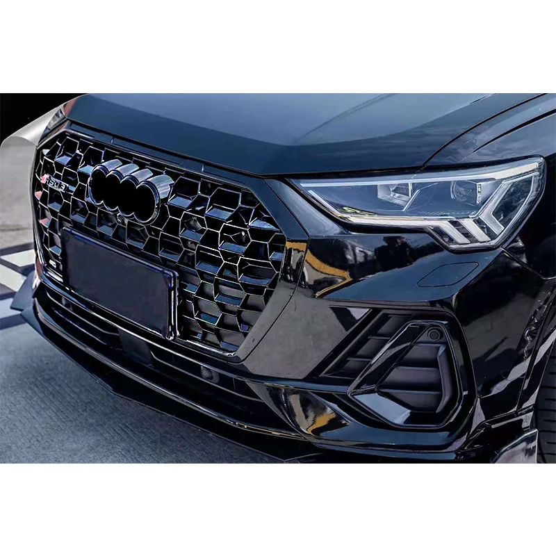 

Facelift RSQ3 Front Bumper Grilles for Audi Q3 Upgrade to RSQ3 Body Kit 2020-2021