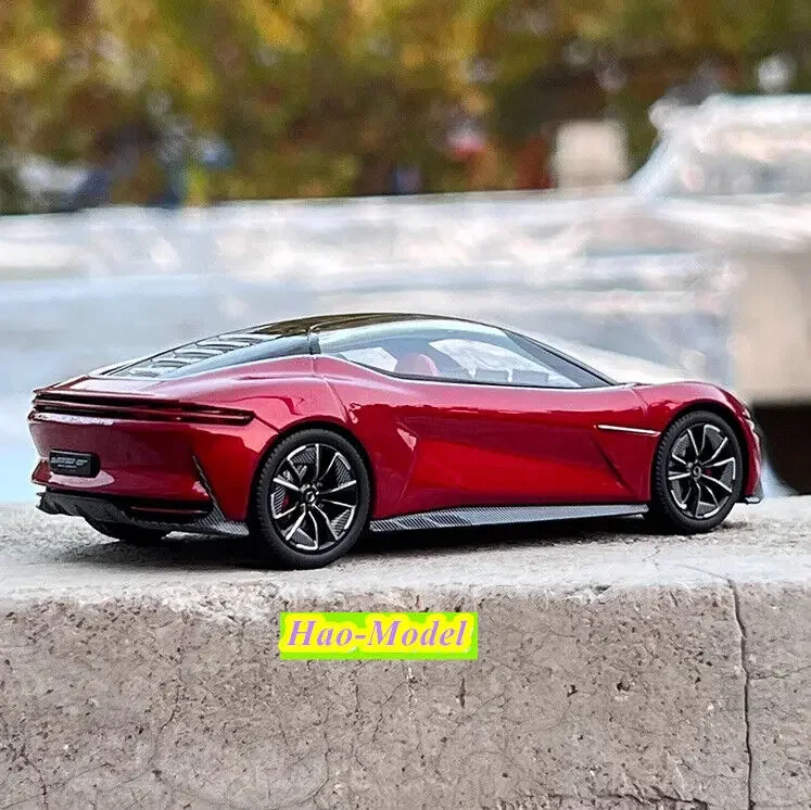 1/43 For BYD E-SEED HanGT Concept car Diecast Metal Model Car Toys Boys Birthday Gifts Hobby Display Collection Ornaments Red