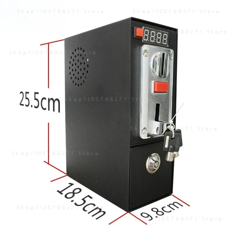 Coin Operared Timer Control Box with 6 Kinds Coins Acceptor Selector for Washing Machine DG600F