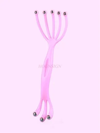 

Head massager comb octopus artifact scratching scalp massager ball massage claw non-soul extractor