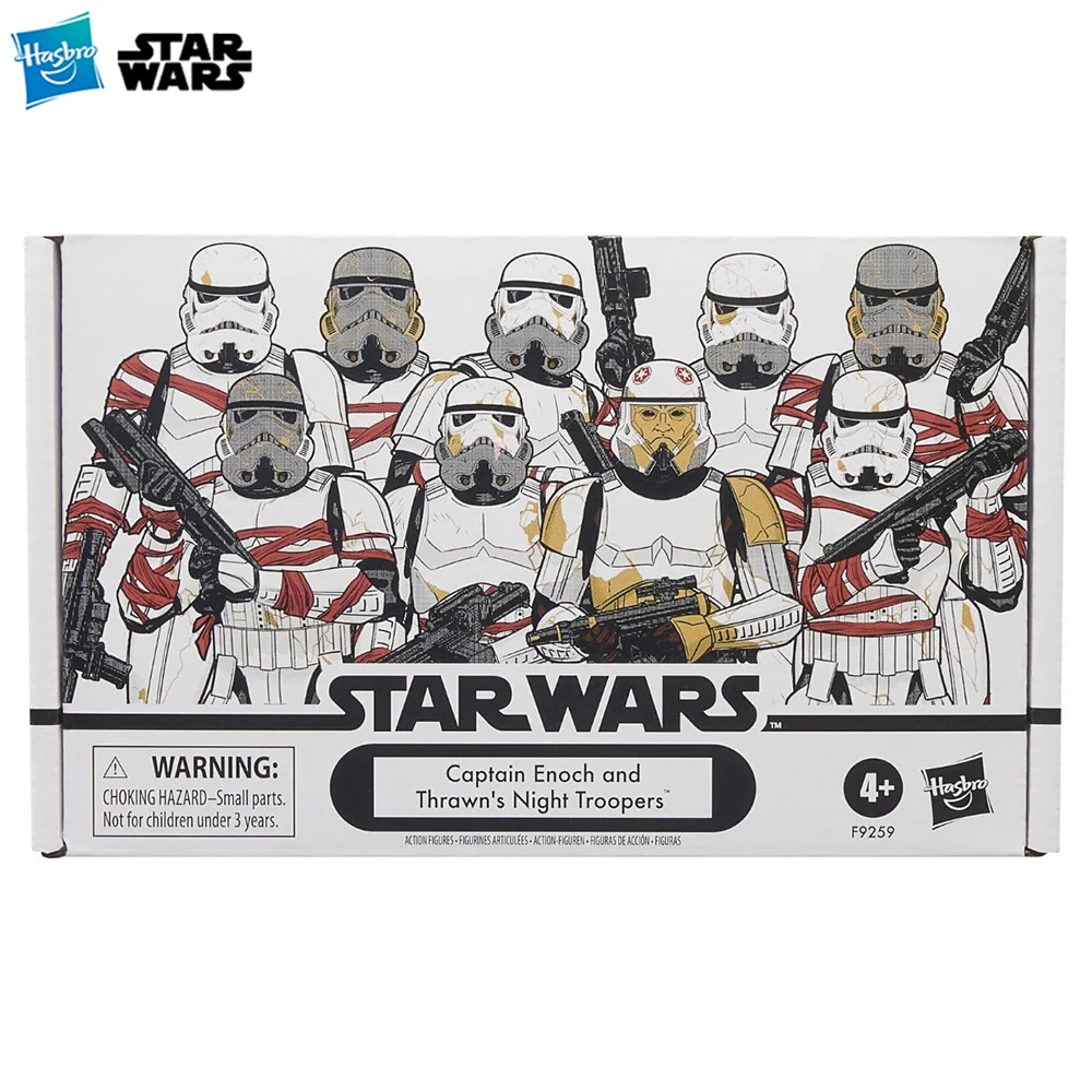 

[В наличии] Hasbro STAR WARS Винтажная коллекция Euno & Thrawn's Night Troopers, набор из 4 упаковок, 3,75-дюймовая фигурка TVC, модель игрушки